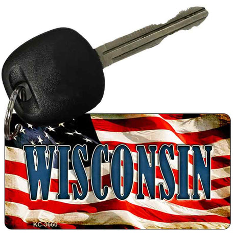 Wisconsin Novelty Aluminum Key Chain KC-3660