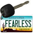 Fearless Arizona State License Plate Tag Key Chain KC-3668