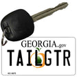 Tailgtr Georgia Novelty Metal Key Chain KC-3675