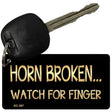 Horn Broken Novelty Aluminum Key Chain KC-367