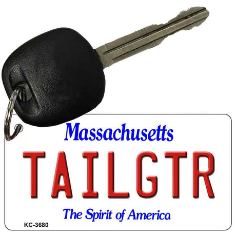 Tailgtr Massachusetts Novelty Metal Key Chain KC-3680