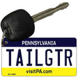 Tailgtr Pennsylvania Novelty Metal Key Chain KC-3687