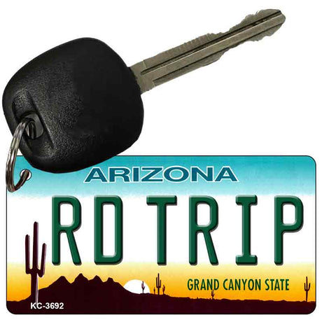 RD Trip Arizona State License Plate Tag Key Chain KC-3692