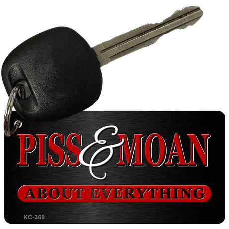 Piss & Moan Novelty Metal Key Chain KC-369