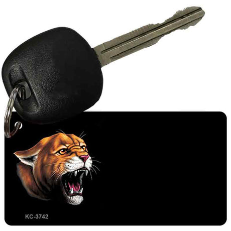 Cougar OffSet Novelty Aluminum Key Chain KC-3742