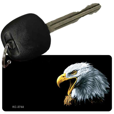 Eagle Head OffSet Novelty Aluminum Key Chain KC-3744