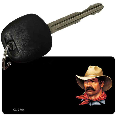 Cowboy OffSet Novelty Aluminum Key Chain KC-3764