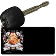 Basketball Banner OffSet Novelty Aluminum Key Chain KC-3790