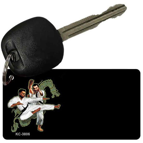 Karate OffSet Novelty Aluminum Key Chain KC-3806