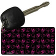 Purple Skulls Novelty Metal Key Chain