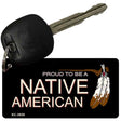 Proud To Be A Native American Novelty Aluminum Key Chain KC-3828