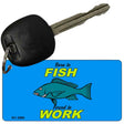 Born To Fish Novelty Aluminum Key Chain KC-3880