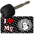 I Love My Pembroke Welsh Corgi Novelty Metal Key Chain KC-3921