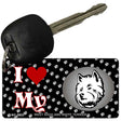 I Love My West Highland White Terrier Novelty Metal Key Chain KC-3933