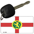 Alderney Flag Novelty Aluminum Key Chain KC-3954