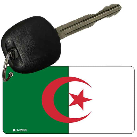 Algeria Flag Novelty Aluminum Key Chain KC-3955