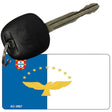 Azores Flag Novelty Aluminum Key Chain KC-3967