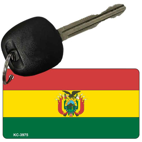 Bolivia Flag Novelty Aluminum Key Chain KC-3975