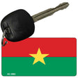 Burkina Faso Flag Novelty Aluminum Key Chain KC-3982