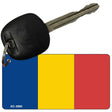 Chad Flag Novelty Aluminum Key Chain KC-3990