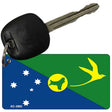 Christmas Island Flag Novelty Aluminum Key Chain KC-3992