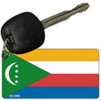 Comoros Flag Novelty Aluminum Key Chain KC-3993