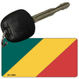 Congo Flag Novelty Aluminum Key Chain KC-3994