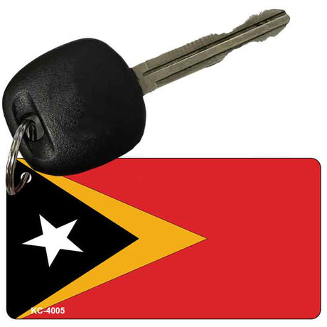 East Timor Flag Novelty Aluminum Key Chain KC-4005