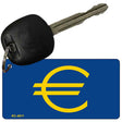 Euro Flag Novelty Aluminum Key Chain KC-4011