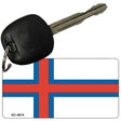 Faroe Islands Flag Novelty Aluminum Key Chain KC-4014