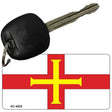 Guernsey Flag Novelty Aluminum Key Chain KC-4025