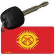 Kyrgyzstan Flag Novelty Aluminum Key Chain KC-4045