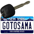 Gotosama New York State License Plate Tag Key Chain KC-4067