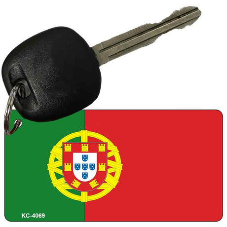 Portugal Flag Novelty Aluminum Key Chain KC-4069