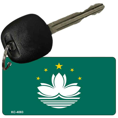 Macao Flag Novelty Aluminum Key Chain KC-4083