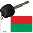 Madagascar Flag Novelty Aluminum Key Chain KC-4087