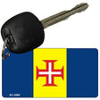 Madeira Flag Novelty Aluminum Key Chain KC-4088