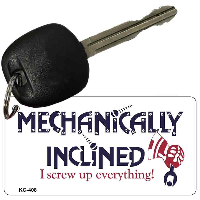 Mechanically Inclined Novelty Aluminum Key Chain KC-408