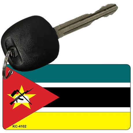 Mozambique Flag Novelty Aluminum Key Chain KC-4102