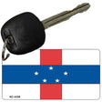 Netherlands-Antilles Flag Novelty Aluminum Key Chain KC-4109