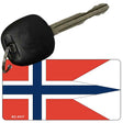 Norway-NS Flag Novelty Aluminum Key Chain KC-4117