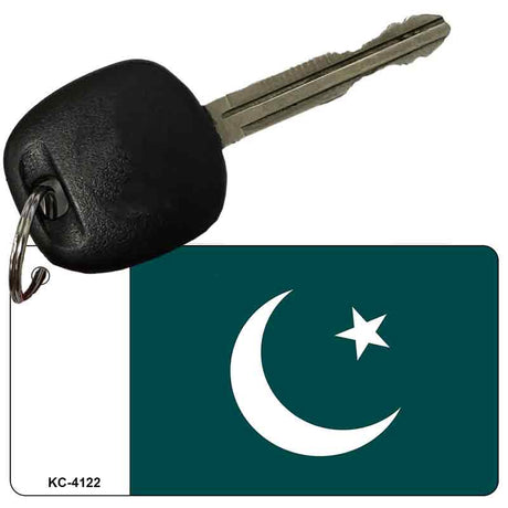 Pakistan Flag Novelty Aluminum Key Chain KC-4122