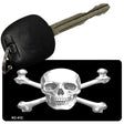 Skull Crossbones Novelty Aluminum Key Chain KC-412