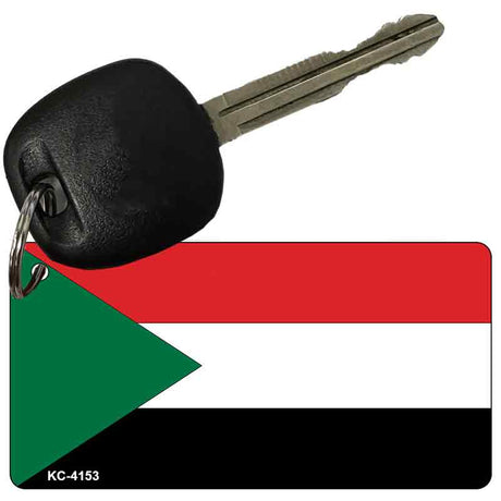 Sudan Flag Novelty Aluminum Key Chain KC-4153