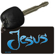 Jesus Blue Novelty Aluminum Key Chain KC-4193