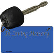 In Loving Memory Blue Novelty Metal Key Chain KC-4200