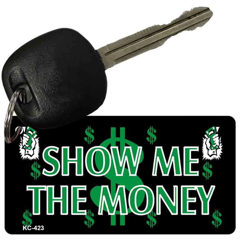 Show Me The Money Novelty Aluminum Key Chain KC-423