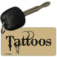 Tattoos Novelty Aluminum Key Chain KC-4269