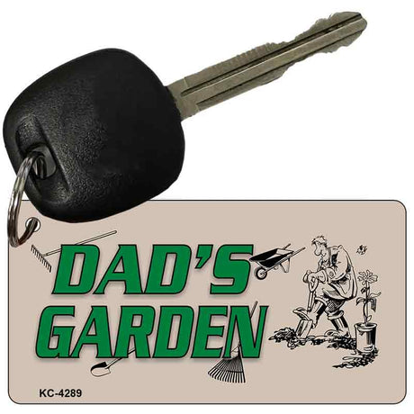 Dads Garden Novelty Aluminum Key Chain KC-4289