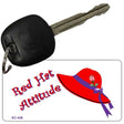 Red Hat Attitude Novelty Aluminum Key Chain KC-438